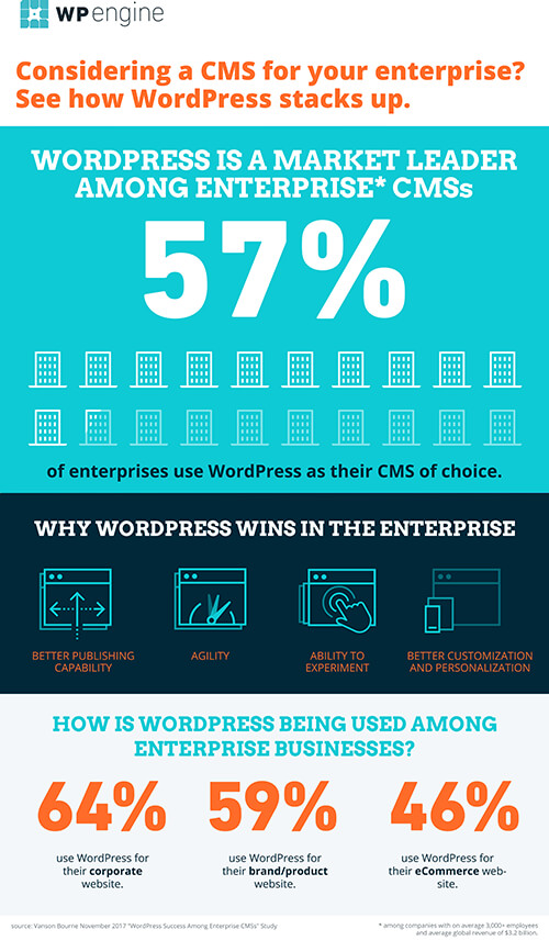 WPE-Multi-CMS-Infographic Enterprise Level WordPress