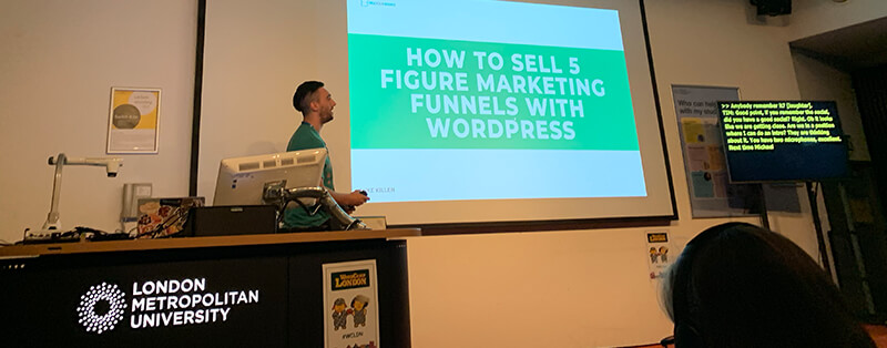WordCamp London Mike Killen 1 WordPress Training WordCamp London 2019